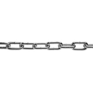 Cadena eslabones zincada ø 10 mm din 5685 caja de 13 m