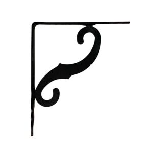Escuadra ornamental plm05 negro 230 x 190 mm