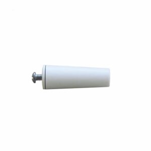 Tope para persiana blanco largo 60 mm