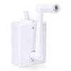 Torno persiana exterior 50 kg blanco con manivela