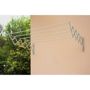 Tendedero de aluminio, tendido 120 cm
