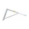 Escuadra de acero blanco robusto 30 x 50 cm edm