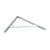 Escuadra de acero blanco fortex 20 x30 cm