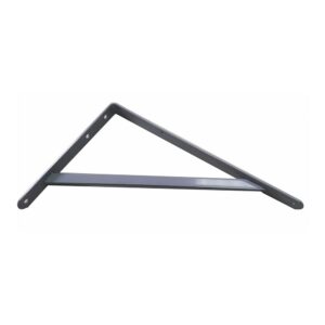 Escuadra de acero gris plata fortex 25 x 40 cm