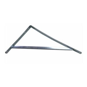 Escuadra de acero zincado fortex 33 x 50 cm