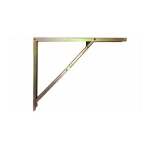 Escuadra de acero plegable abat-plan bicromatado 40 x 52 cm