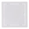 Tapa de registro cuadrada empotrable abs 15x15cm blanca