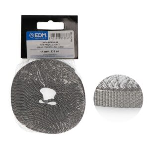 Cinta persiana gris 14 mm x 5 m