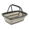 Cesta de la compra plegable, colores surtidos, 380 x 285 x 160 mm