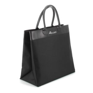Bolsa de mano para la compra de color negro - 380 x 190 x 390 mm
