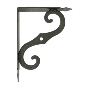 Escuadra de acero negro (s) 202 200 x 150 mm