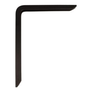 Escuadra de aluminio negro (d) 21110 4plus 250 x 150 mm