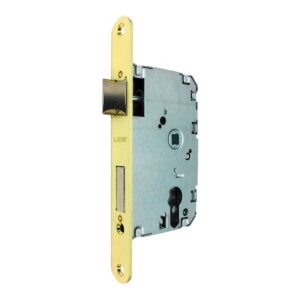 Cerradura embutir c/r cre03 60/47 mm latonado