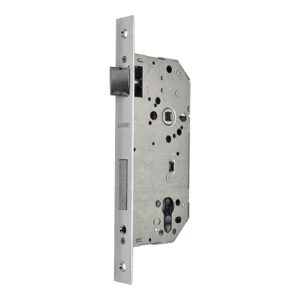 Cerradura embutir c/c cre12 50/85 mm níquel satinado