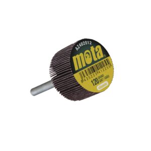Cepillo de laminas con vastago 30 x 15 x 6 mm grano 120