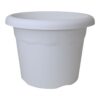 Maceta de inyeccion color blanco ø40cm plastiken