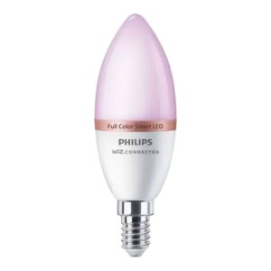 Bombilla inteligente vela e14 4,9 w 470 lm 2200-6500 k full colors