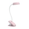 Flexo pinza led 3w 4.000k rosa