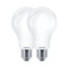Bombilla estándar led e27 8,5 w 1055 lm 2700 k luz cálida, 2 uds