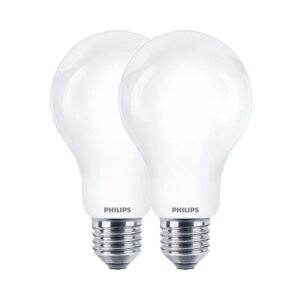 Bombilla estándar led e27 8,5 w 1055 lm 2700 k luz cálida, 2 uds