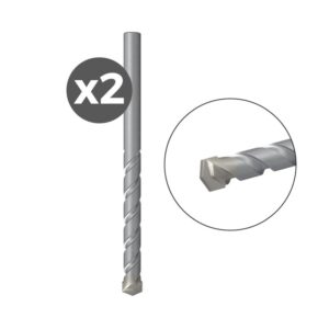 Broca para piedra d-s hm, 2 uds - ø3,00 x 30 /60 mm