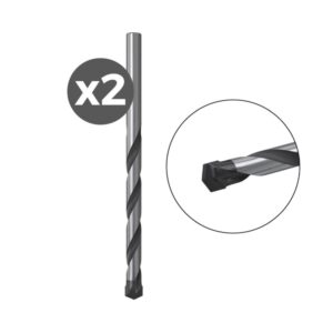 Broca percusión e, 2 uds, ø4,00 x 75 mm