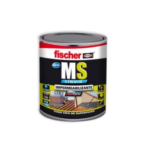 Impermeabilizante ms líquido marrón/teja 1 kg