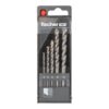 Brocas percusión, juego 5 piezas s ø4,00 / 5,00 / 6,00 / 8,00 / 10,00 mm