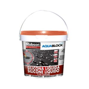 Silicona líquida aquablock teja 1 kg