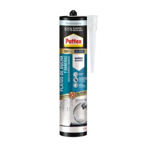 Silicona neutra antimoho baños transparente 280 ml