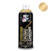 Pintura en spray art & craft 520cc efecto cromo oro c151