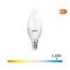 Bombilla vela led e14 7 w 600 lm 6400 k luz fria ø3,5 x 10,7 cm