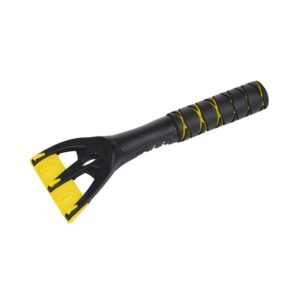 Rascador de hielo, negro y amarillo, 29 x 10,4 x 4,4 cm
