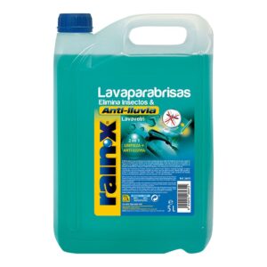 Líquido lavaparabrisas eliminador de insectos y anti - lluvia 5 l