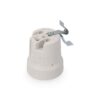 Portalamparas porcelana e-27 para plafones (retractilado) solera