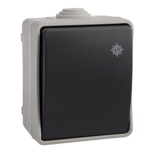 Conmutador/interruptor estanco 10 ax 250 v~ip54