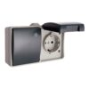 Conmutador + base fija estanca t/tl 16 a 250 v ip44